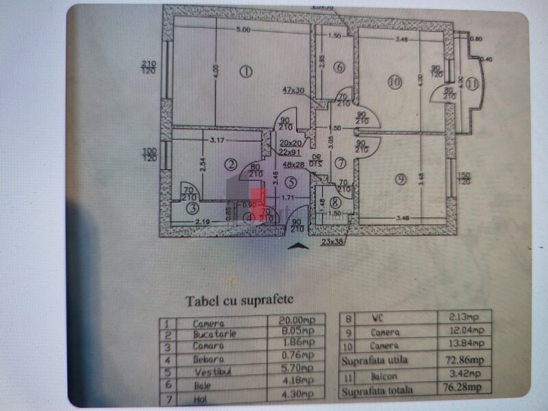 Novaci - 13 Septembrie apartament 3 camere